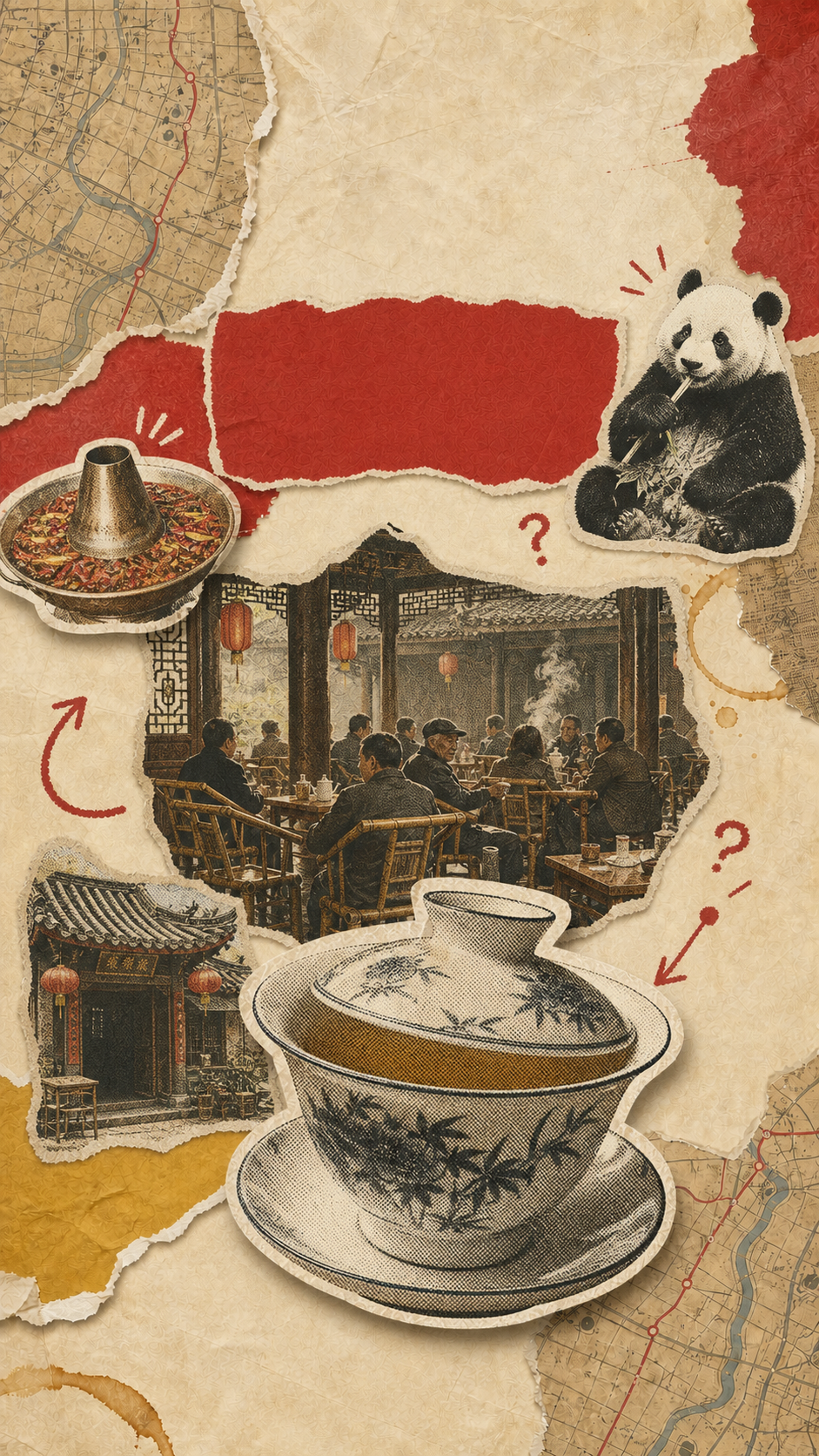城市印象与茶馆
